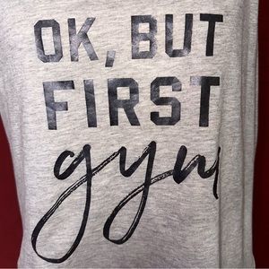 ‘Ok, But First Gym’ Raceback Tank